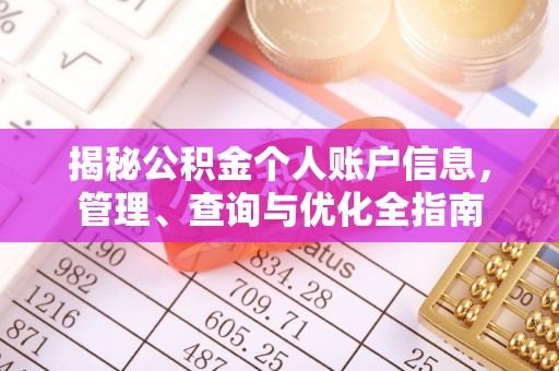 资源揭秘公积金个人账户信息，管理、查询与优化全指南