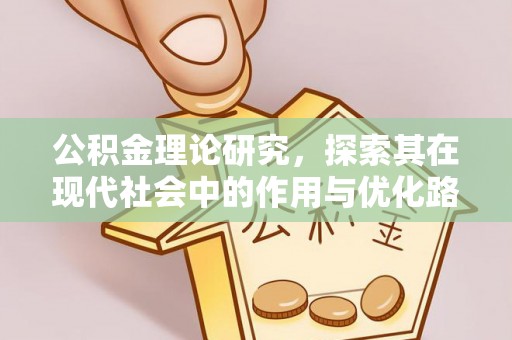 资源公积金理论研究，探索其在现代社会中的作用与优化路径