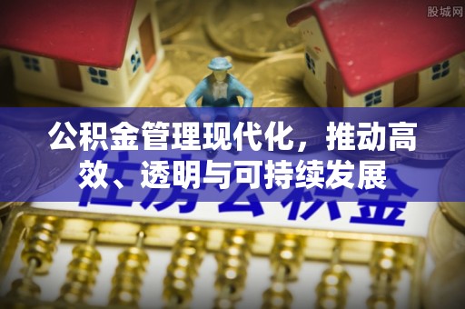 资源公积金管理现代化，推动高效、透明与可持续发展