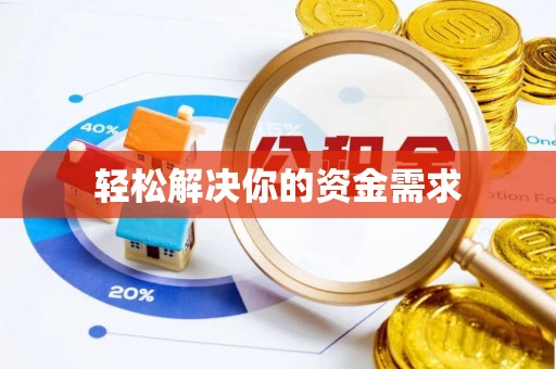 资源轻松解决你的资金需求