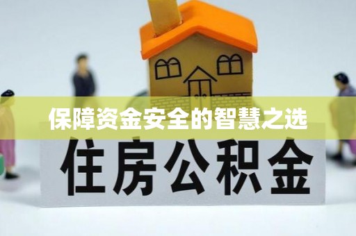 资源保障资金安全的智慧之选
