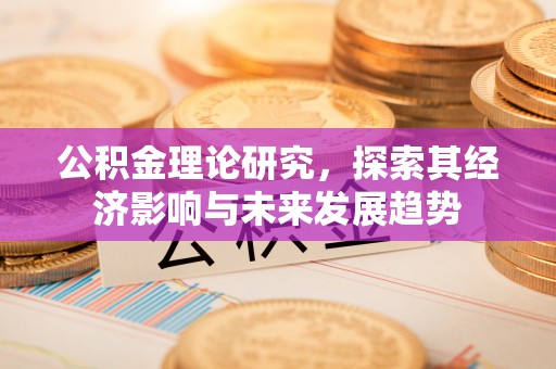 资源公积金理论研究，探索其经济影响与未来发展趋势