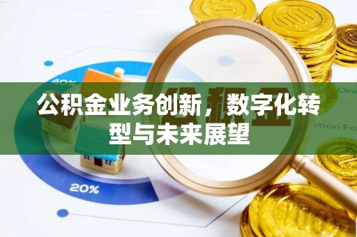 资源公积金业务创新，数字化转型与未来展望