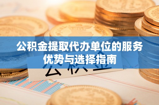 资源公积金提取代办单位的服务优势与选择指南