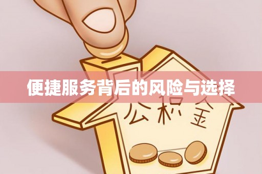 资源便捷服务背后的风险与选择